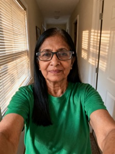 The selfie this headshot was made from