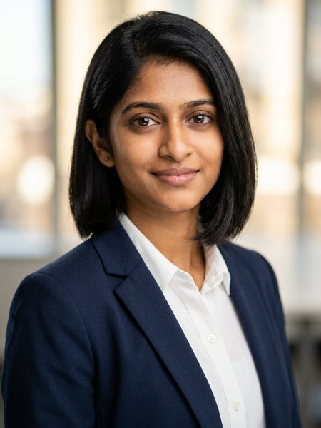 AI-generated professional headshot by still., made from the selfie above