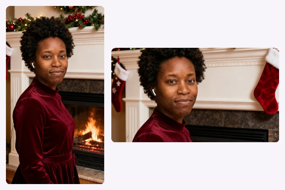 A still. portrait and a wide 16:9 crop of it for a banner or email signature