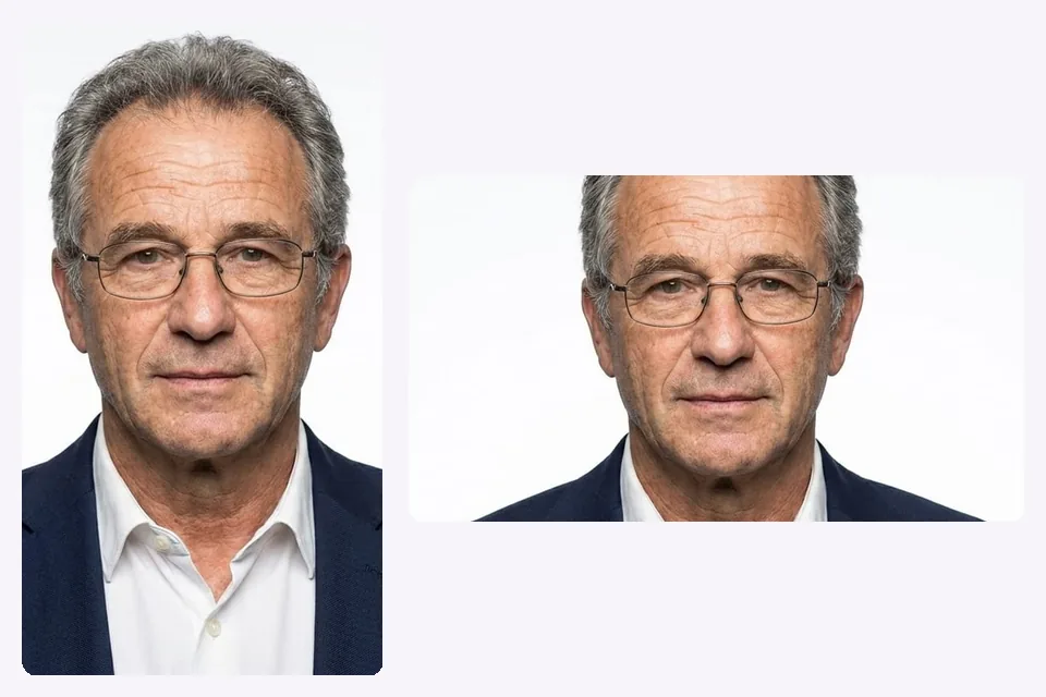 A still. portrait and a wide 16:9 crop of it for a banner or email signature