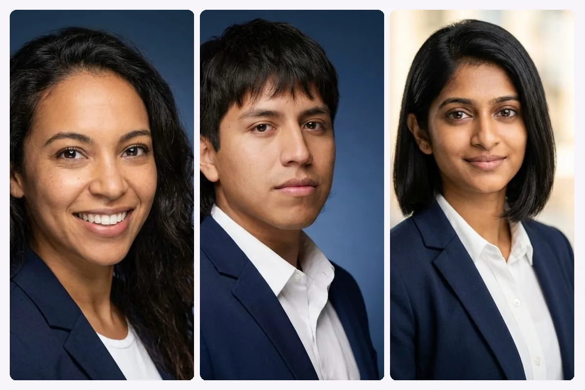 Linkedin ai headshots: portraits made with still. from everyday photos