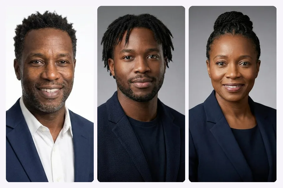Real estate team headshots: portraits made with still. from everyday photos