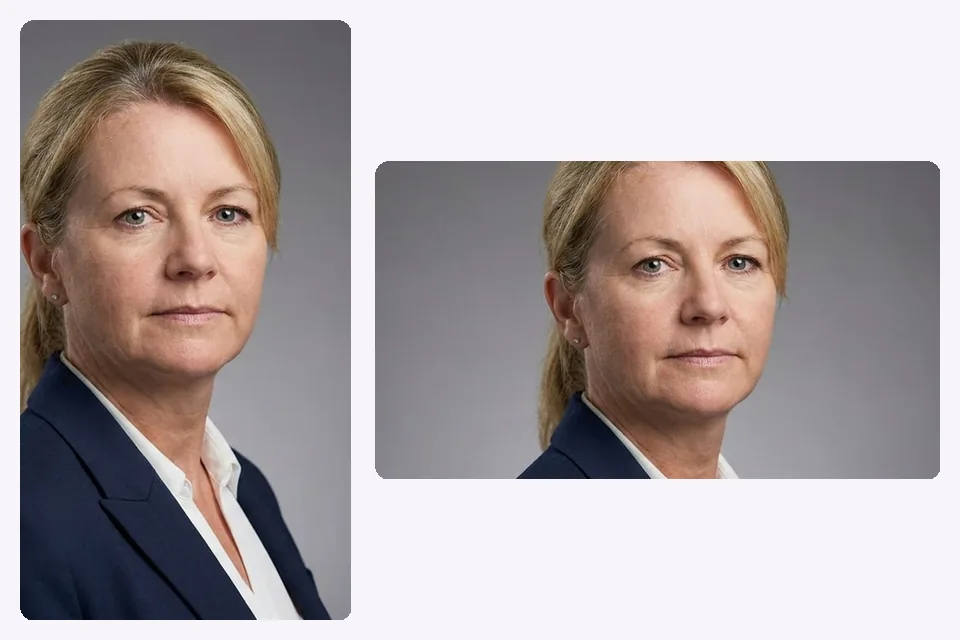 A still. portrait and a wide 16:9 crop of it for a banner or email signature